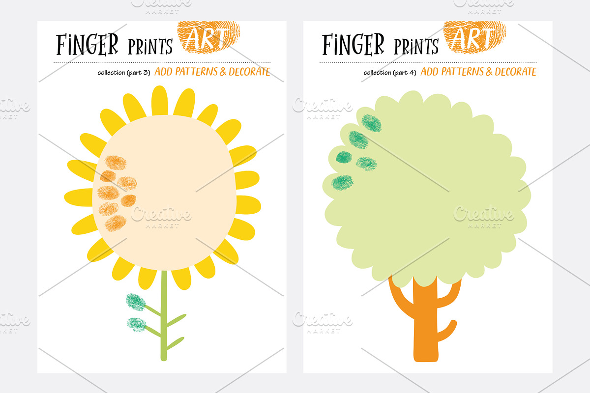 Finger prints ART (part 5), an Animal Illustration by Alena Razumova (Photo 3 of 11)