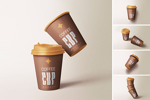 Paper Cup Mockup, a Product Mockup by MockupCraft