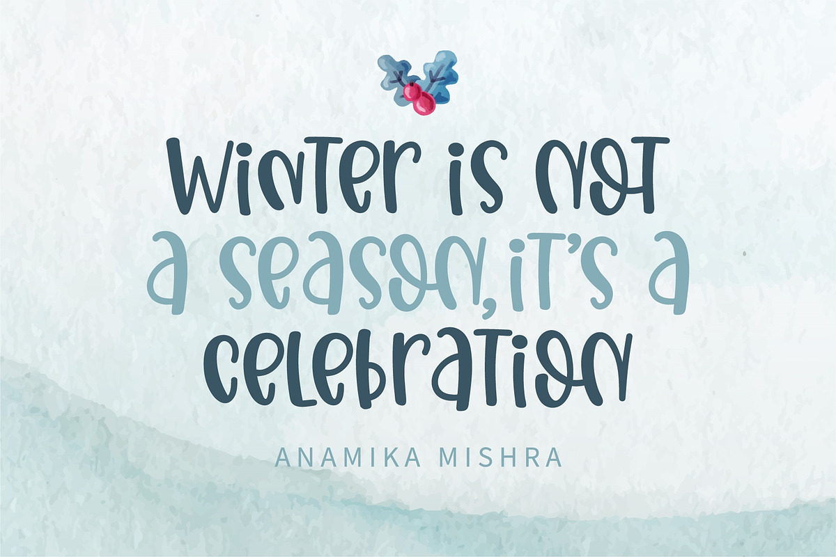 Christmas Memories-Handwritten font, a Handwritten Font by BitongType (Photo 5 of 10)