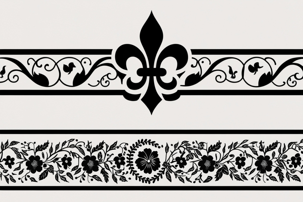 Beautiful floral decoration elements, an Illustration by Amazin_art (Photo 10 of 17)