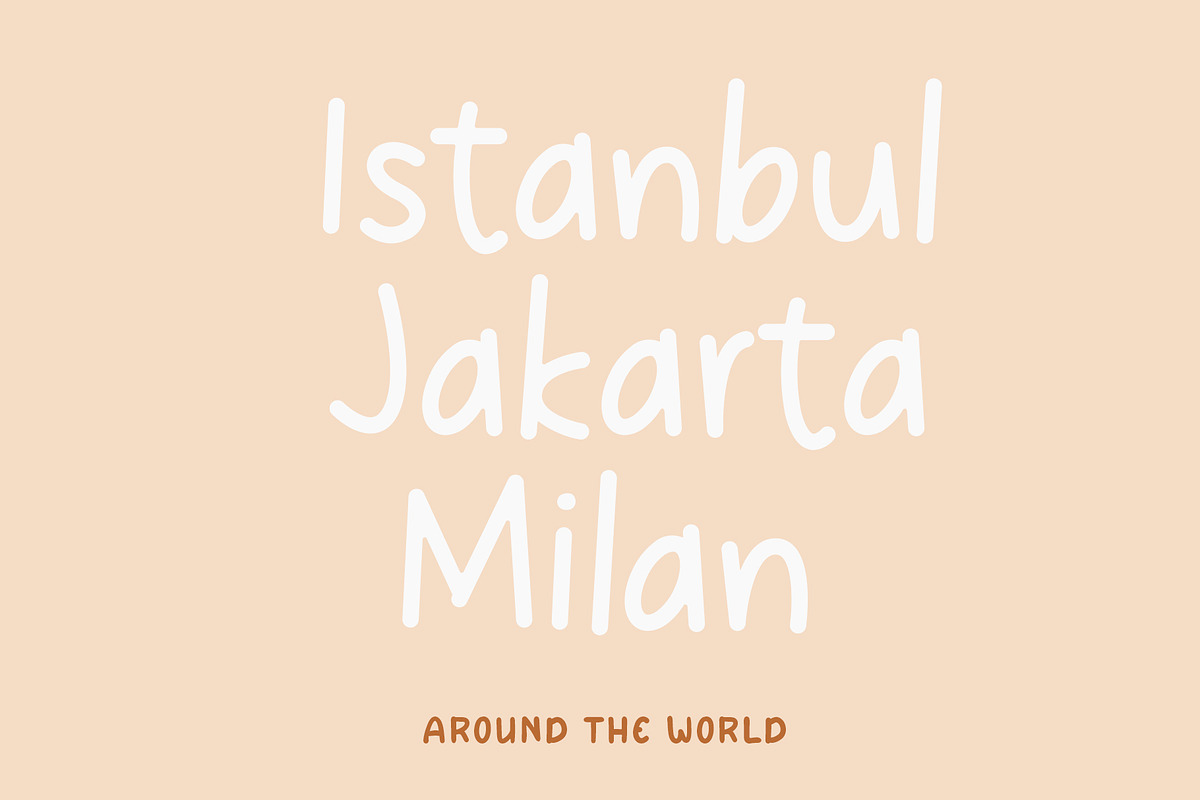 Creme de la Creme - Sans Serif, a Sans Serif Font by ariodsgn (Photo 7 of 10)