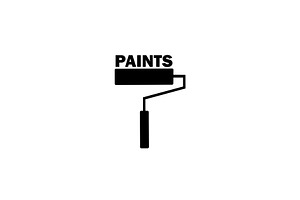 Paints Vector Logo