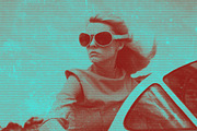 Halftone Duotone Photo Effect, a Layer Style Add-On by dokudokunomi (Thumbnail 1 of 3)
