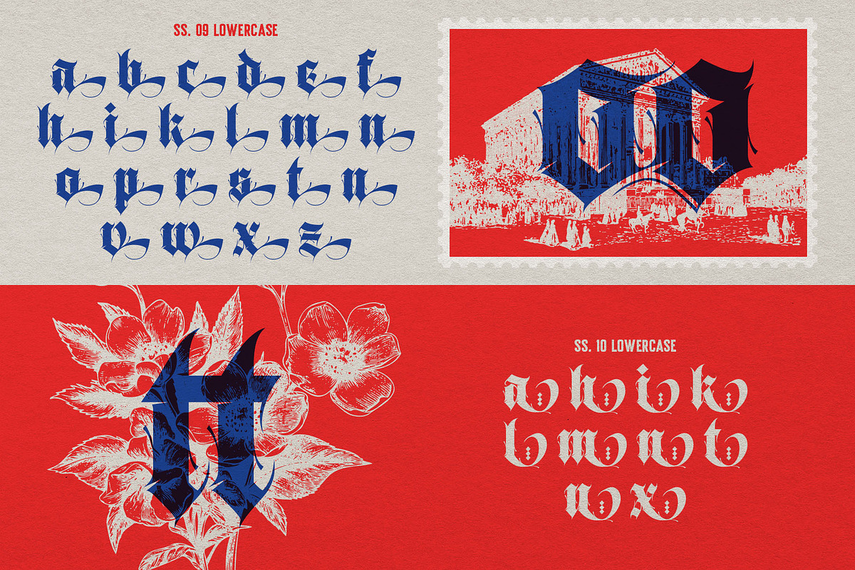 Brave Thorn Blackletter Font, a Blackletter Font by alit design (Photo 15 of 21)