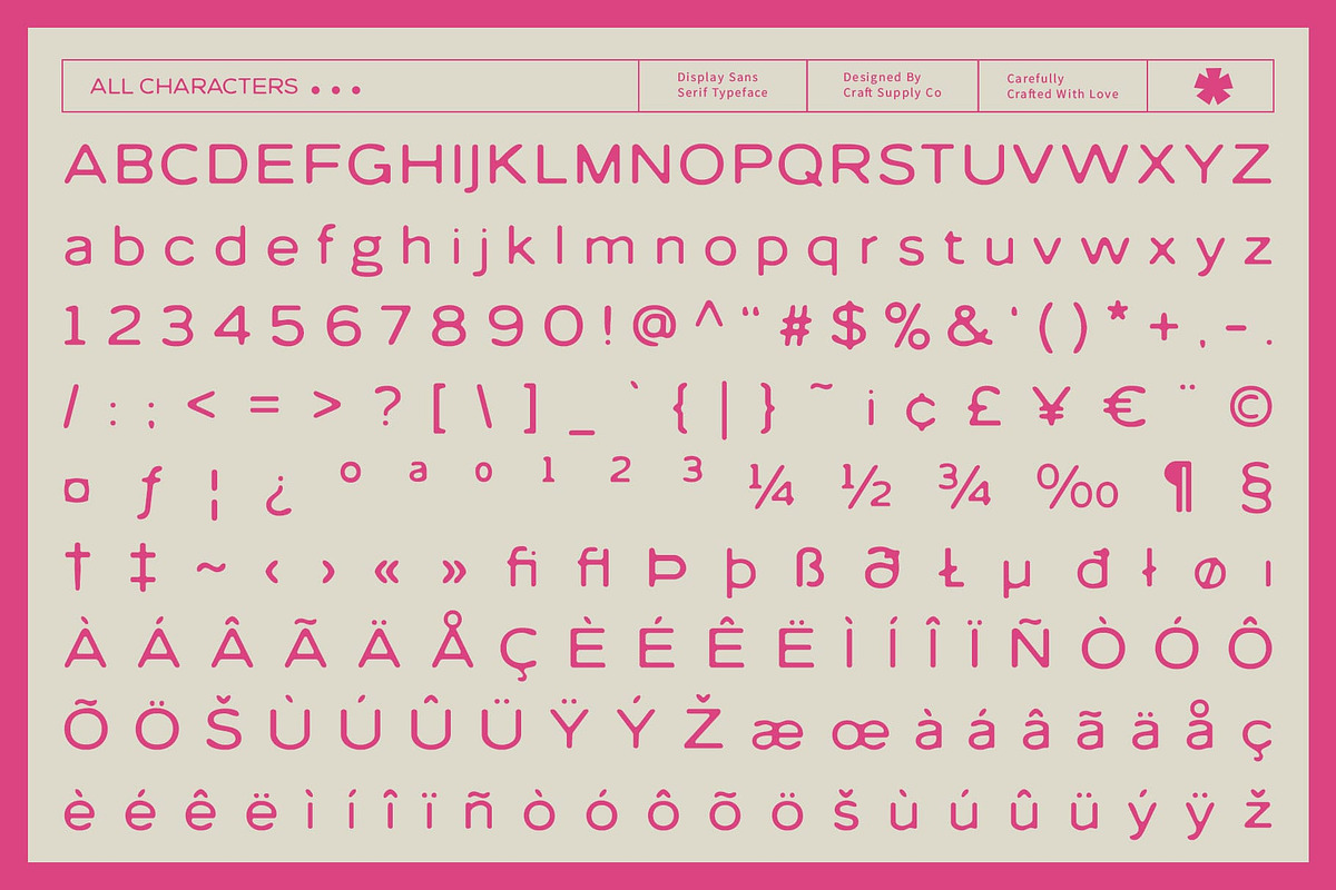 Lumend Blur, a Sans Serif Font by Craft Supply Co. (Photo 8 of 8)