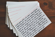 My Notes - child's handwriting, a Handwritten Font by Atj.std (Thumbnail 4 of 5)