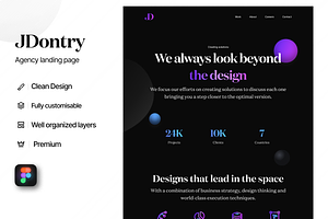 JDontry Agency Website