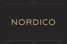 Nordico - Modern Luxury Typeface