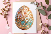 Easter eggs clipart bundle, an Illustration by SinaCreation (Thumbnail 7 of 11)