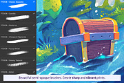 Nomad V.2 - Brush Pack for Procreate, a Brush Add-On by Frankentoon Store (Thumbnail 3 of 6)