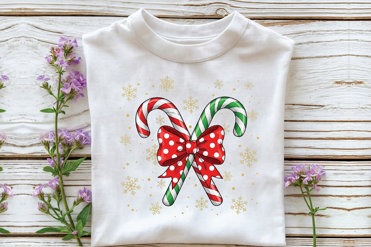 Christmas Clock PNG Sublimation, an Illustration by Libby Wishes (Photo 3 of 5)