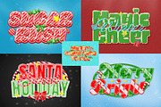 Christmas Candy Text Effect, a Layer Style Add-On by Matsero (Thumbnail 3 of 4)