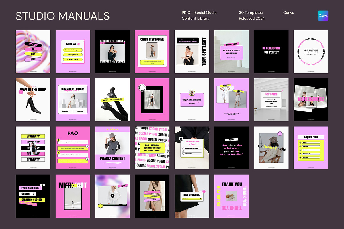PINO - Social Media Content Library, a Social Media Template by Studio Manuals (Photo 8 of 8)
