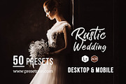 50 Rustic Wedding Presets, an Action Add-On by Presetrain Co. (Thumbnail 12 of 12)