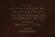 Sagiten Elegant Display Serif Font, a Serif Font by Graphicxell (Thumbnail 7 of 8)