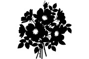 Floral Bouquet Silhouette, an Object Graphic by Creativeshirt (Thumbnail 3 of 20)