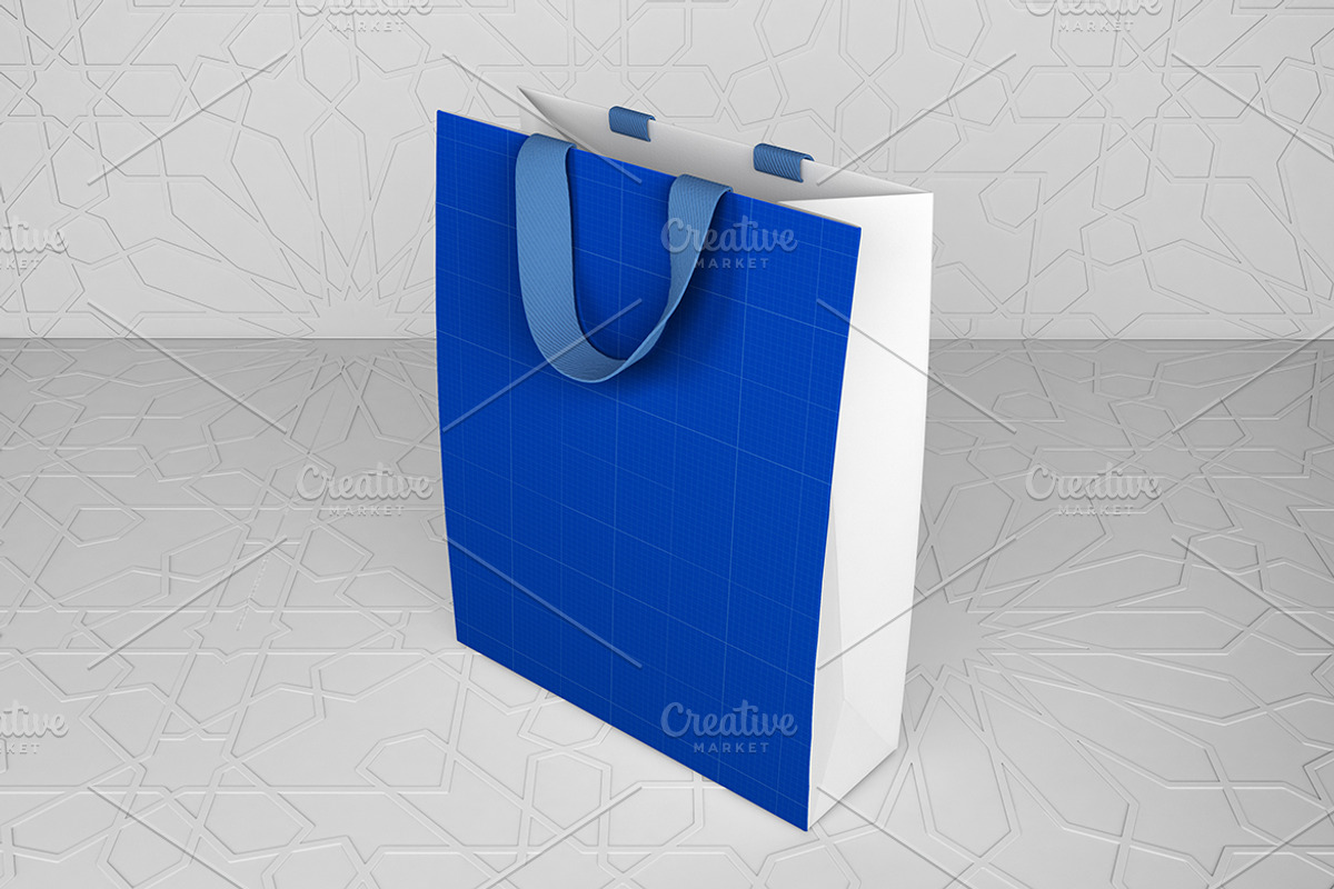 Arabic Bag Mockup, a Packaging Mockup by Qaleb Studio