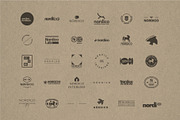 Scandinavian Logo Kit - AI, EPS, PSD, a Branding & Logo Template by Orca Design (Thumbnail 2 of 16)