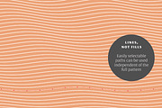 Waves Vol. 4 | 20 Vector Patterns, a Pattern Graphic by invisiblelayer (Thumbnail 4 of 6)
