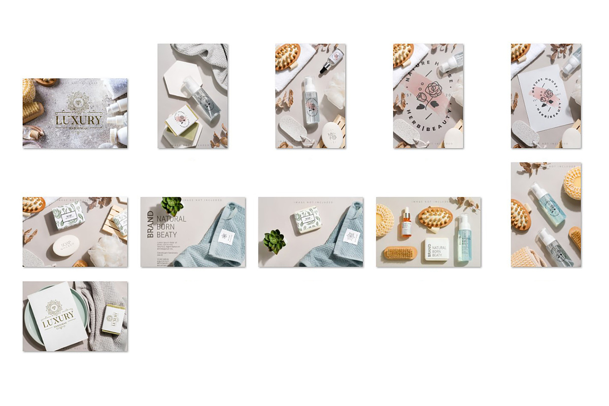 Spa & Beauty Product Mockup Set, a Cups & Container Mockup by YuMyart (Photo 5 of 6)