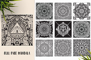530 Vector Mandala Ornaments, an Animal Illustration by pixaroma (Thumbnail 32 of 55)
