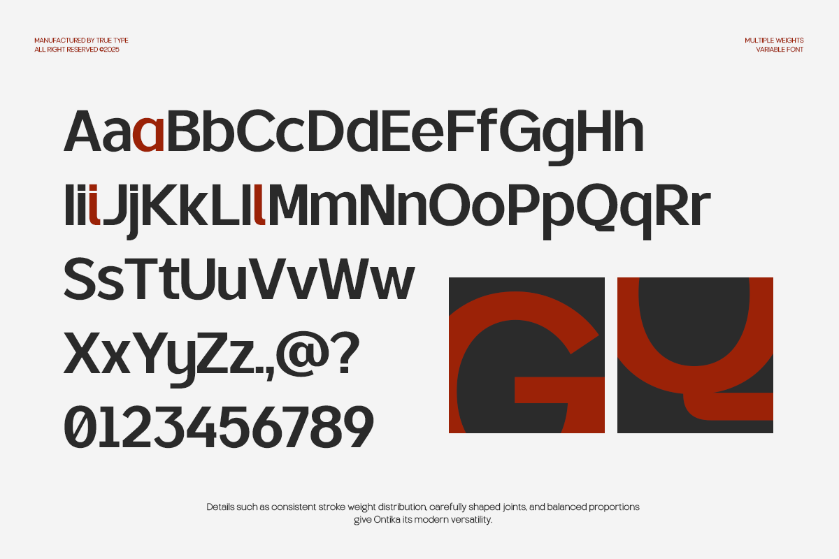TRT Ontika Variable Sans Serif, a Sans Serif Font by truetype (Photo 10 of 15)