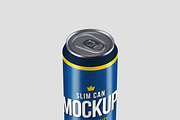 Realistic Slim Can Mock-up, a Print Template by Propex (Thumbnail 9 of 17)