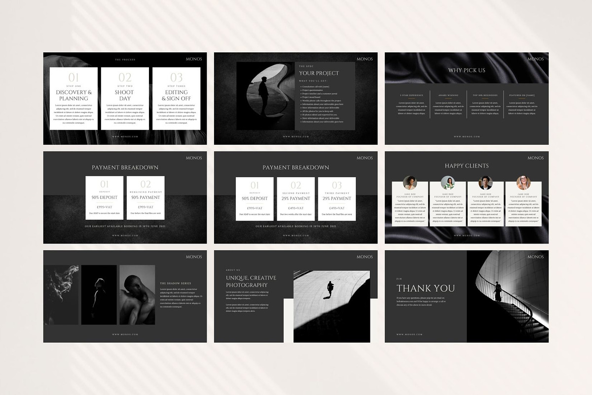 Photography Proposal Template, a Presentation Template by Squarebase Templates (Photo 3 of 4)