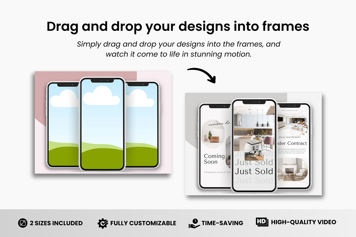 Etsy Smartphones Listing Video Canva, a Templates & Theme by DigiPax (Photo 3 of 7)