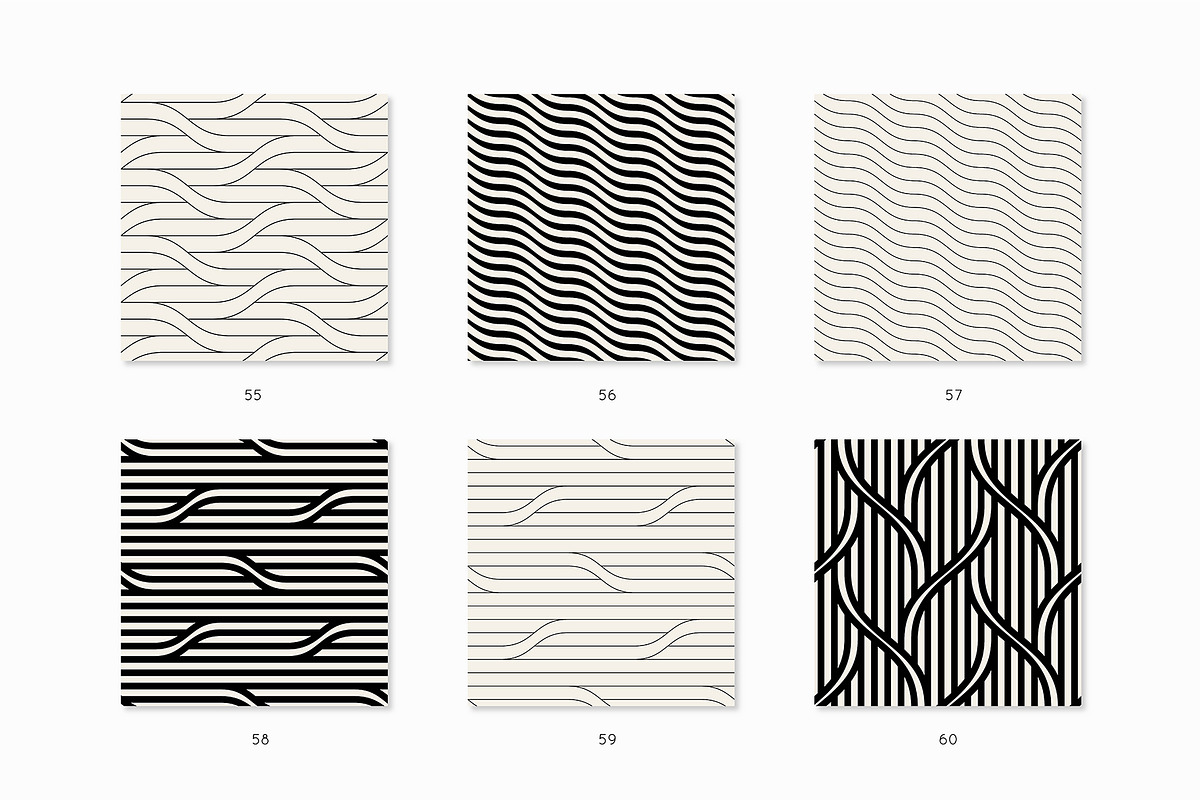 60 Geometric Seamless Patterns, a Pattern Graphic by Curly_Pat (Photo 16 of 16)