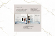 Funeral Bifold Program Canva FR010, a Brochure Template by TyphoonStudio (Thumbnail 2 of 9)
