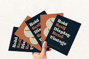 Metch Bright - A Retro Bold Font, a Serif Font by zeenesia (Thumbnail 12 of 16)