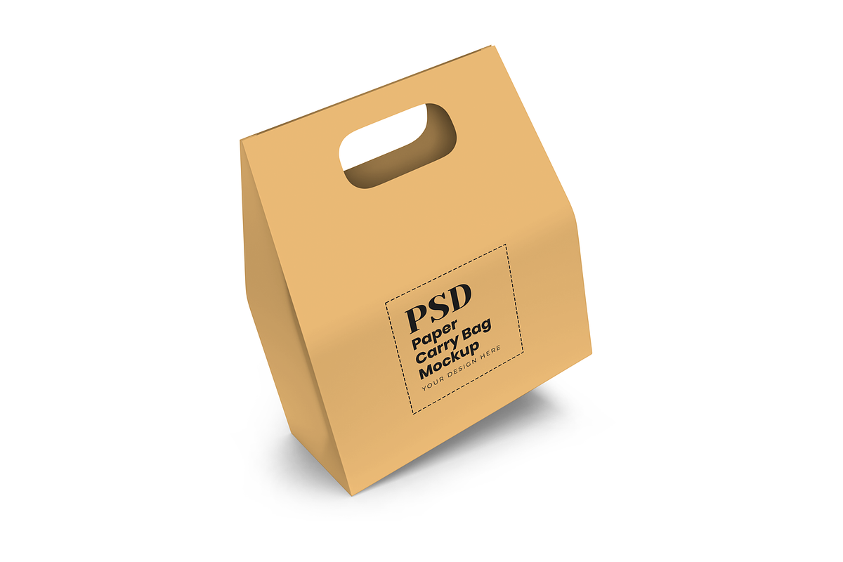 Food Carry Bag Mockup, a Product Mockup by DigitAuras (Photo 2 of 3)