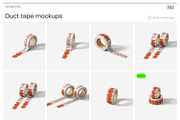 Duct tape & Box mockups, a Packaging Mockup by Creatoom (Thumbnail 10 of 12)
