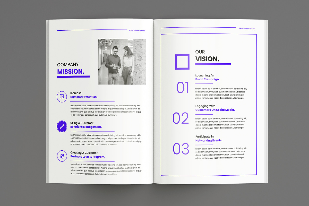 Company Proposal, a Brochure Template by FlyeredTemplate (Photo 4 of 11)