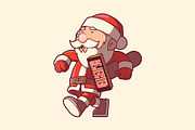 Rejected Santa!, a Seasonal Illustration by pedrors (Thumbnail 1 of 3)