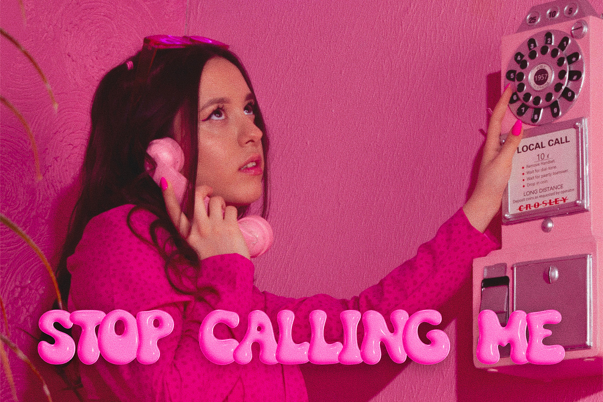 Bubble Gum | Pink 3D SVG Color Font, a Serif Font by The Creative Bix (Photo 5 of 14)