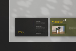 Moontre Minimal Powerpoint