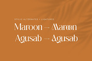 Giarek - Ligature Serif Font, a Serif Font by Nirmana Visual (Thumbnail 8 of 13)