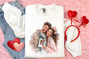 Watercolor Valentine Couple Clipart, an Illustration by Canvas Craft (Thumbnail 6 of 6)