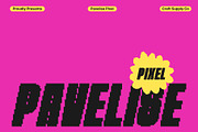 Pavelise Pixel, a Sans Serif Font by Craft Supply Co. (Thumbnail 1 of 8)
