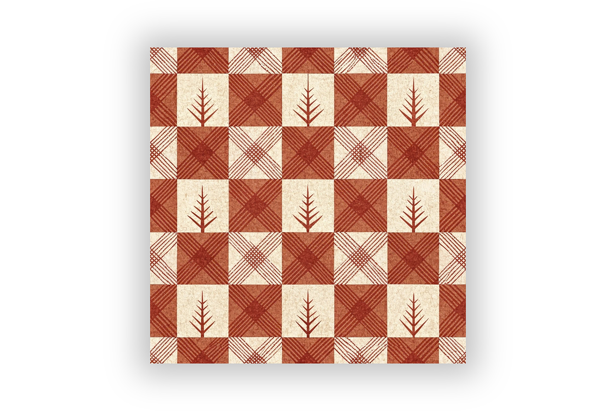 Elegant Plaid Fall Pattern Bundle, a Pattern Graphic by FloridPrintables (Photo 6 of 8)
