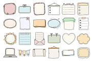 96 banner and paper vector set, an Object Graphic by Pinkbrush (Thumbnail 5 of 5)