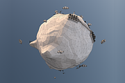Low Poly Earth, an Environmental 3D Model by CreativeeArt (Thumbnail 10 of 14)