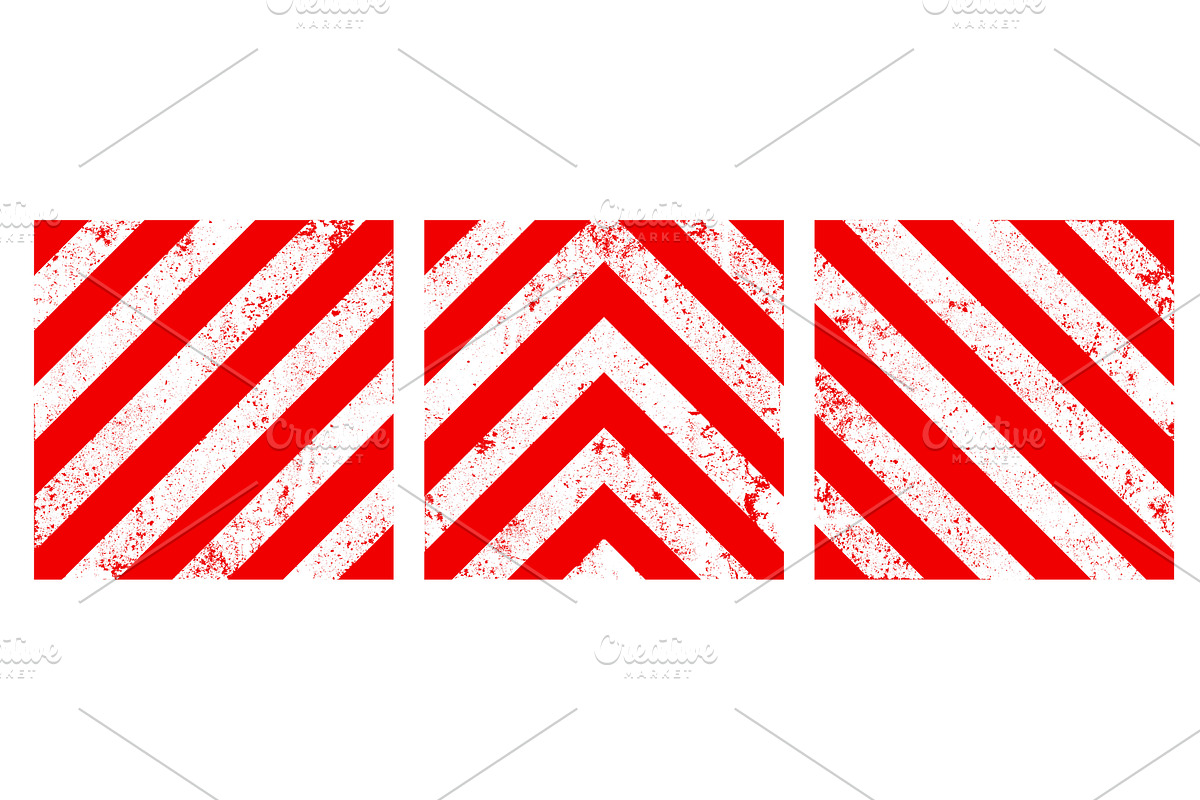 Warning sign with red and white, an Object Illustration by 32pixels