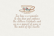 Mademoiselle Modern Rococo Font Duo, a Handwritten Font by AnMark (Thumbnail 7 of 14)