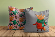 Cozy Fox set, an Animal Illustration by Ekaterina Goncharova (Thumbnail 6 of 8)