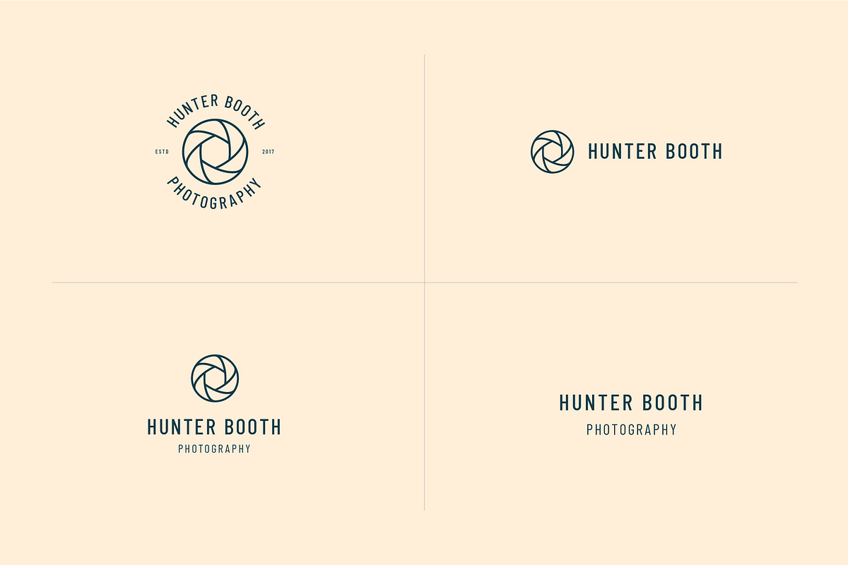 6 Minimal Photographer Logos, a Branding & Logo Template by GudBrand Studio (Photo 4 of 10)