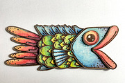 Fish Laser Cut Wooden Wall Art, an Animal Illustration by Bubert Art (Thumbnail 4 of 8)