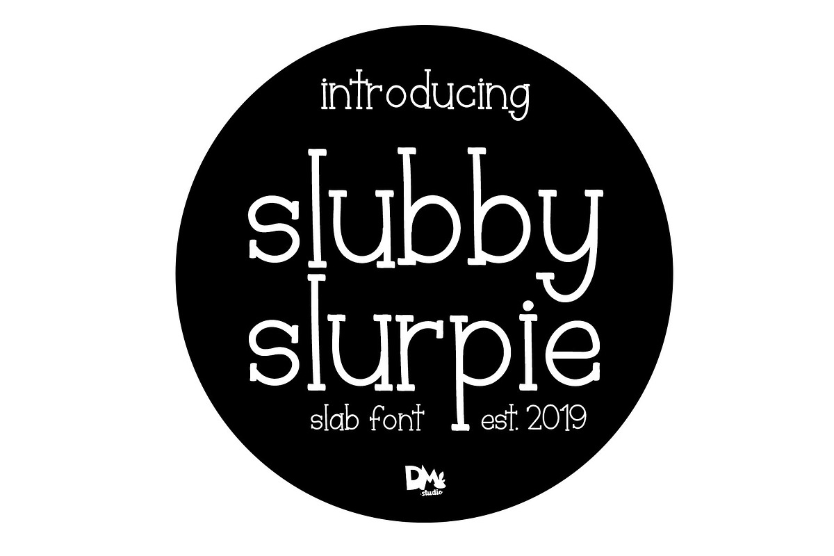 Slubby Slurpie - Simple Stylish Font